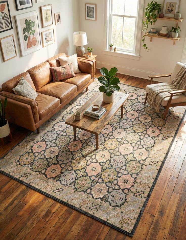 Detail image of 10' x 14' Kamala Washable Rug