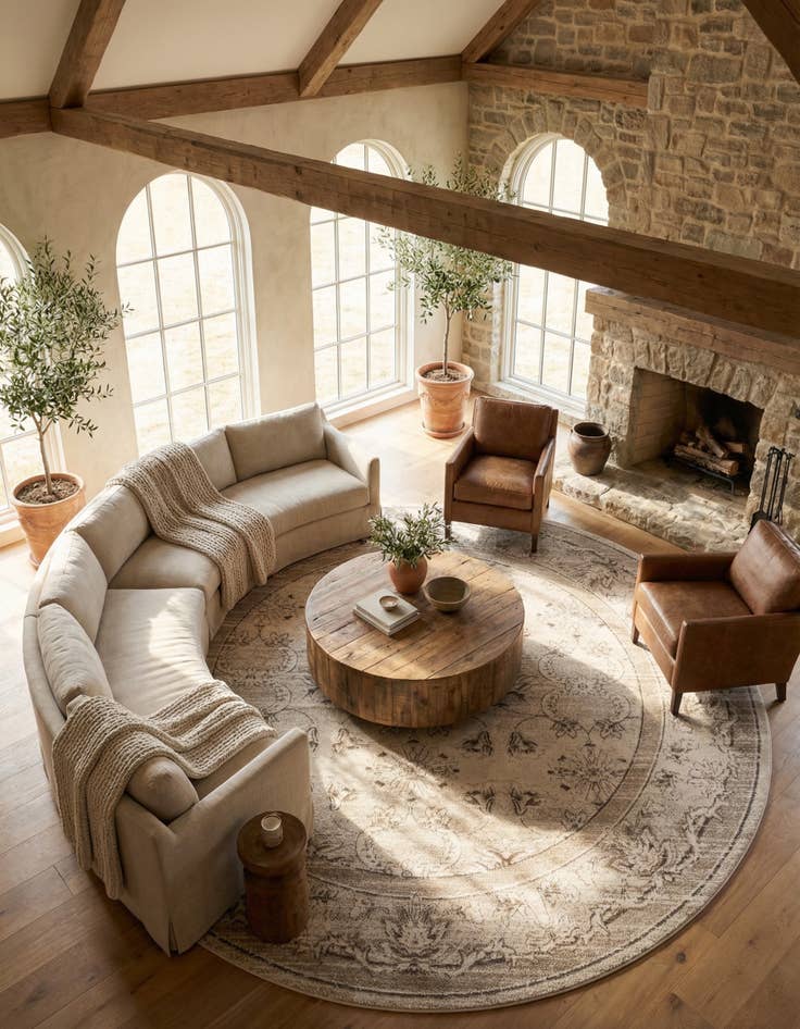 Detail image of 12' 2 x 12' 4 Vista Round Rug