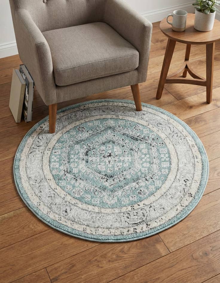 Detail image of 3' x 3' Aurelia Round Rug