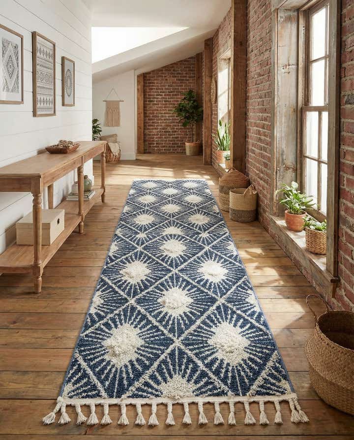 2' 7 x 12' Boho Runner Rug