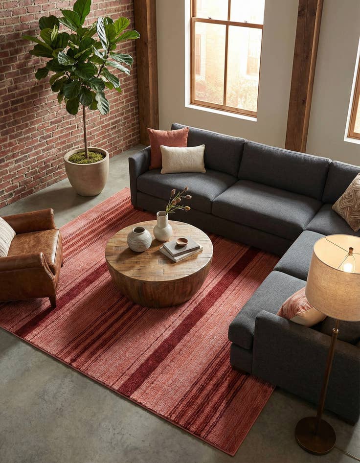 Detail image of 7' 3 x 7' 3 Gemstone Square Rug