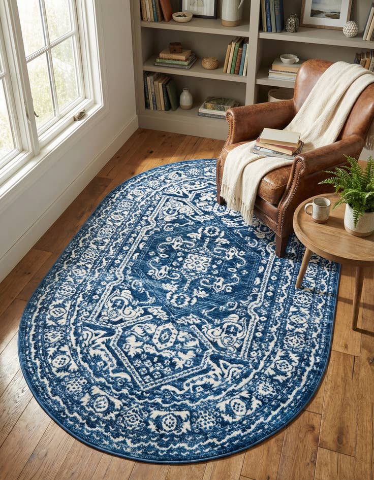 Detail image of 5' 3 x 8' Boston Oval Rug