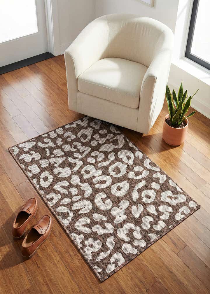 2' x 3' Easy-Clean Safari Indoor / Outdoor Rug