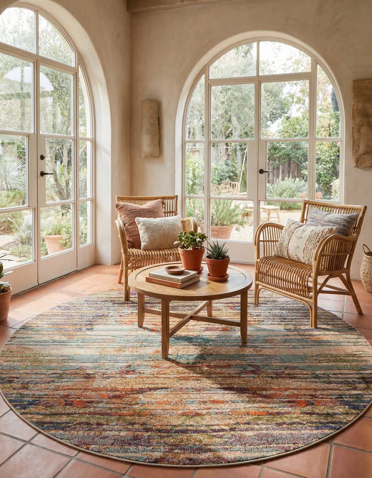 Detail image of 8' x 8' Stella Round Rug