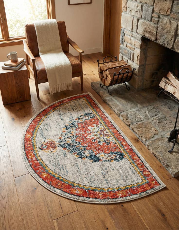 Detail image of 3' x 6' Carrington Hearth Rug