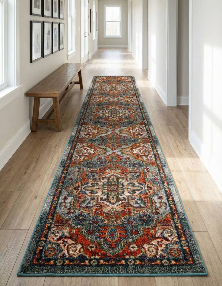Detail image of 2' 7 x 13' Isabella Runner Rug