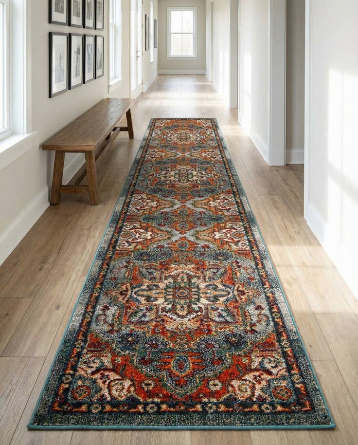 Detail image of 2' 7 x 13' Isabella Runner Rug