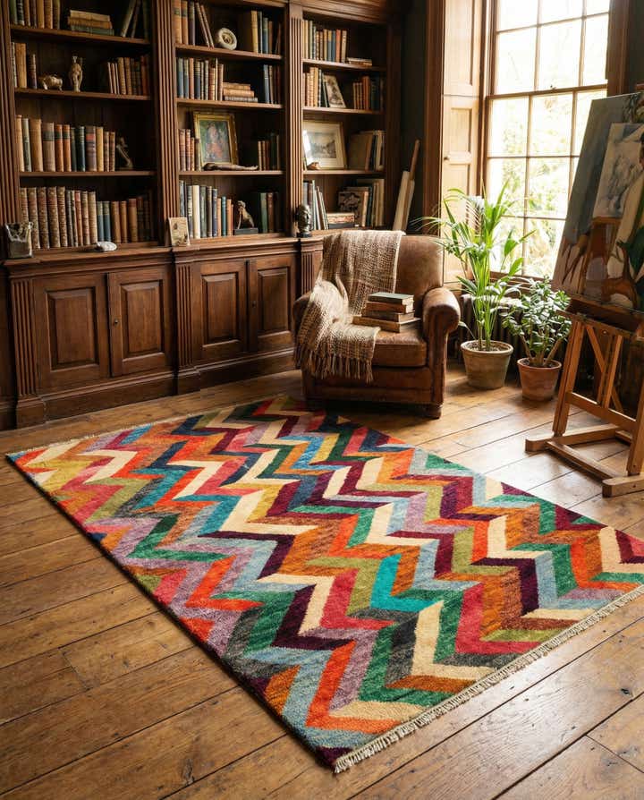 4' 2 x 6' Hand Knotted Balouch Wool Rug