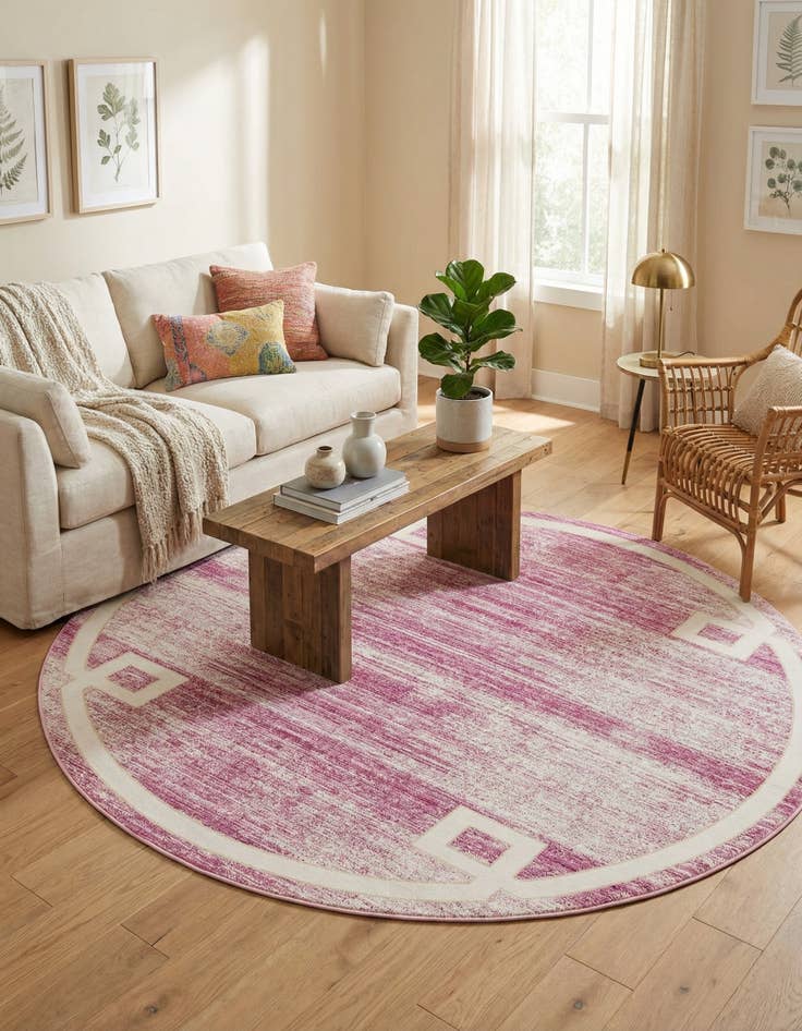 Detail image of 7' 10 x 7' 10 Uptown Lenox Hill Round Rug