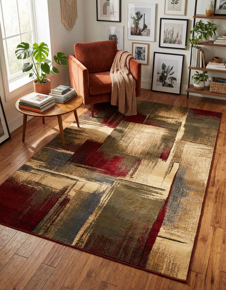 Detail image of 5' 3 x 8' Cafe Rug