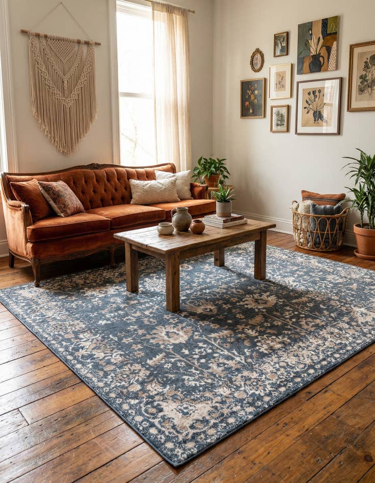 Detail image of 5' 3 x 7' Oregon Rug