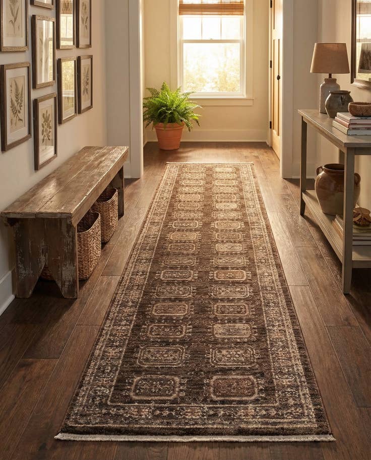 Detail image of 2' 7 x 12' 6 Grand Tradition Rug