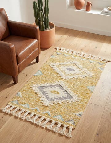 3' 3 x 5' 1 Hand Woven Arizona Wool Rug