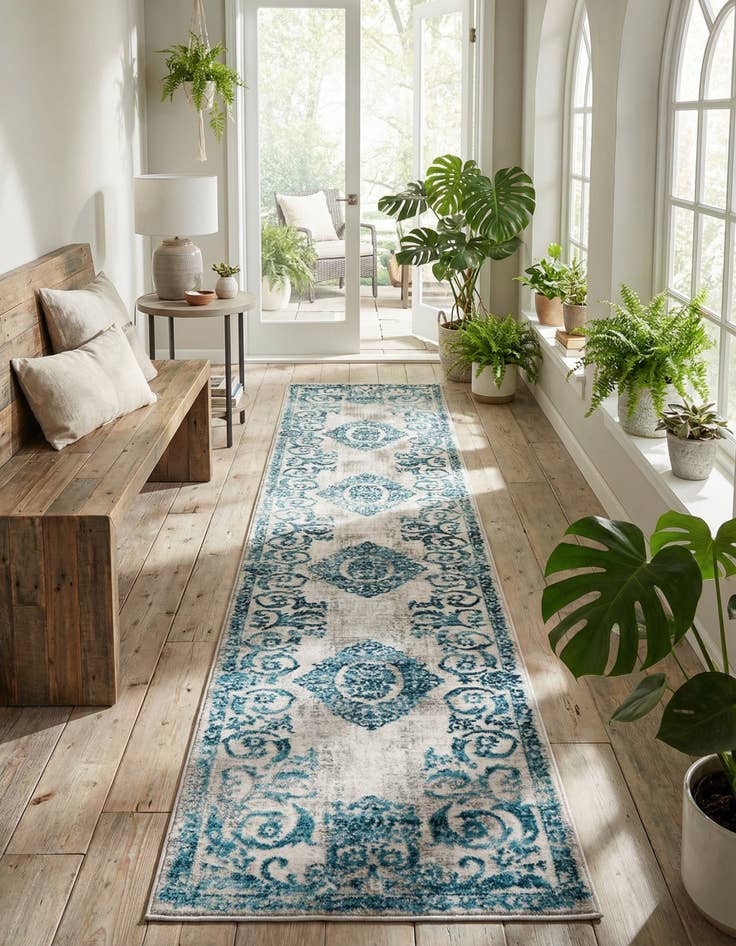 Detail image of 2' x 10' Finsbury Runner Rug