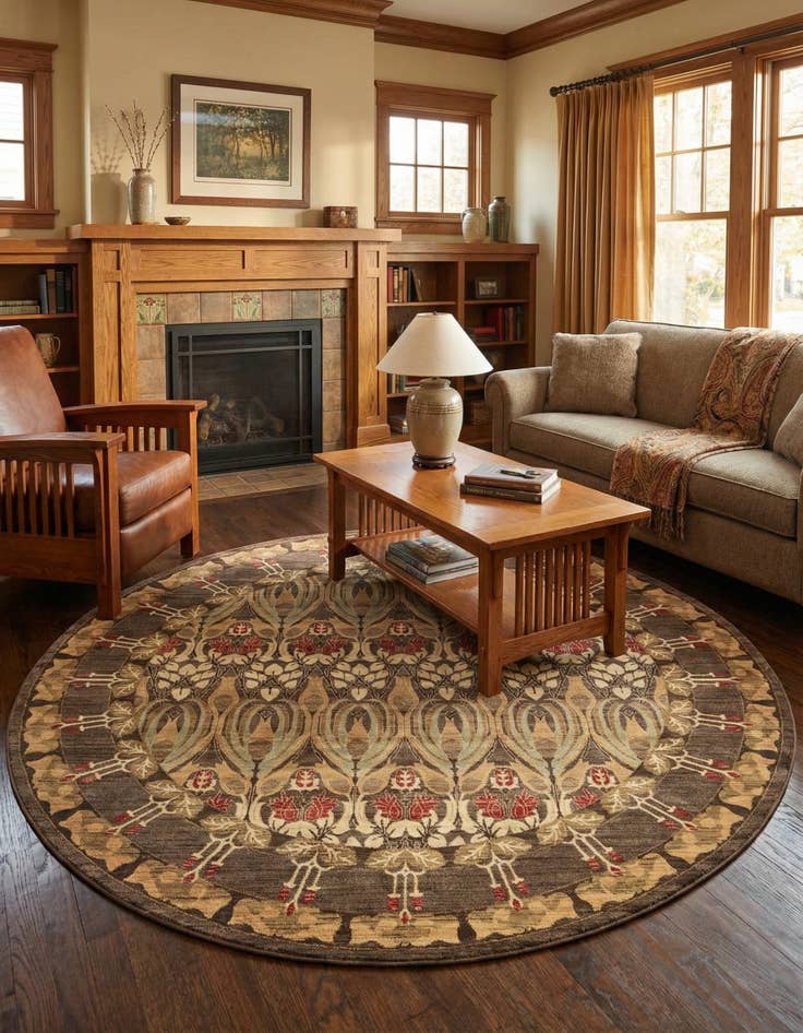 Detail image of 10' x 10' Chelsea Round Rug