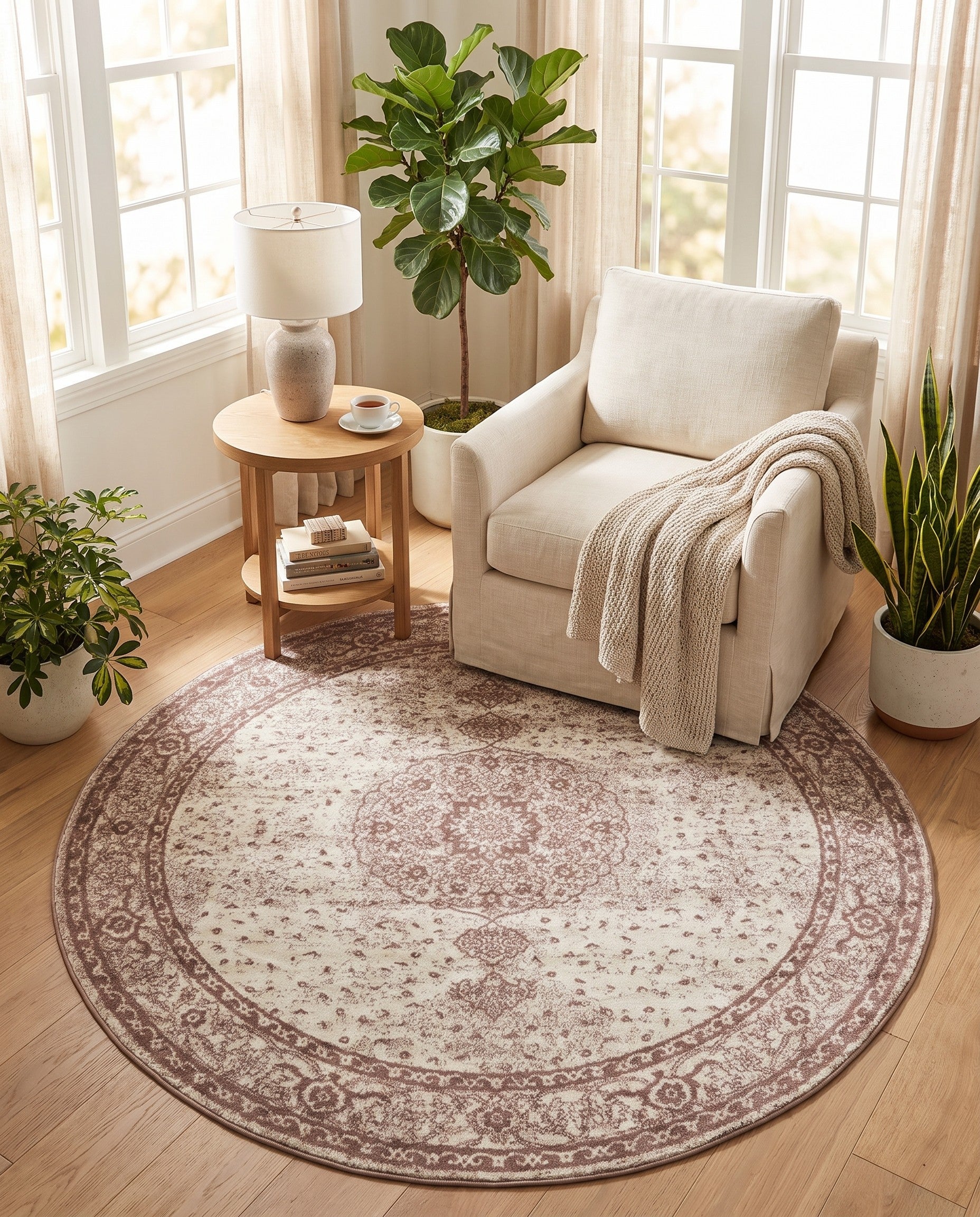 8' x 8' Dover Round Rug