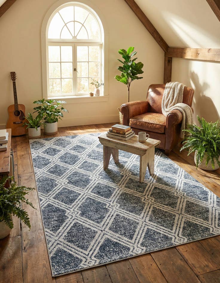 Detail image of 6' x 9' Kamala Washable Rug