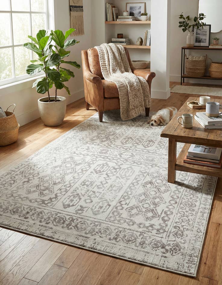 Detail image of 5' 3 x 8' Oxford Rug