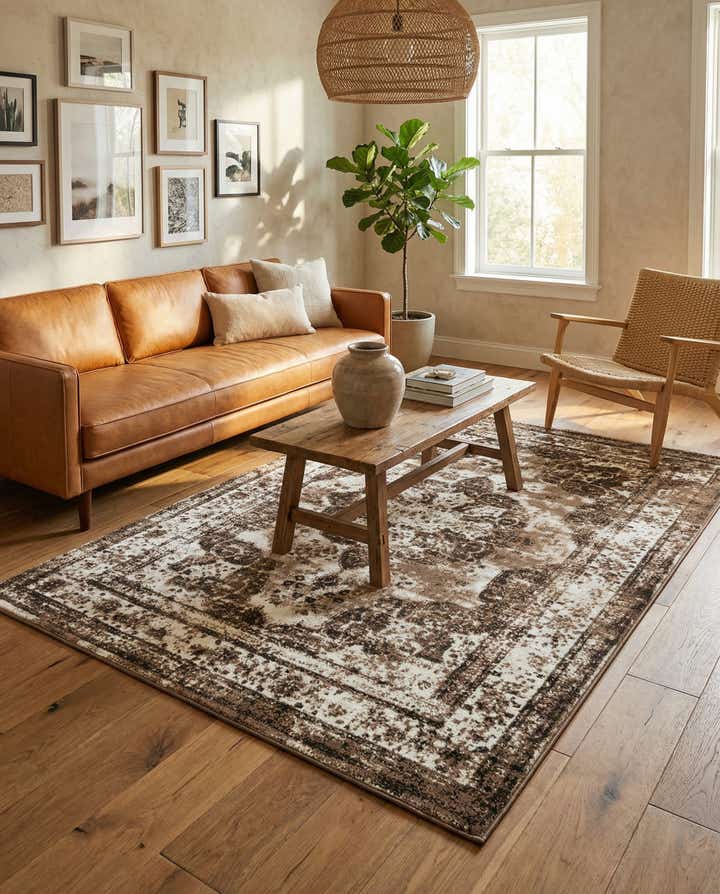 5' 3 x 8' Monte Carlo Rug With Pad Bundle