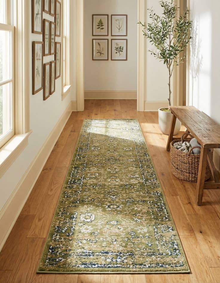 Detail image of 2' 7 x 12' Charleston Runner Rug