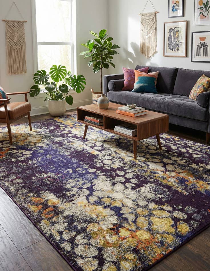 Detail image of 10' 6 x 16' 5 Washable Carnevale Rug