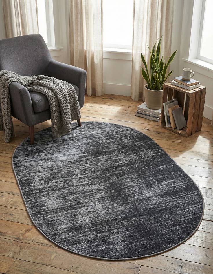 Detail image of 3' 6 x 5' 6 Asha Oval Rug