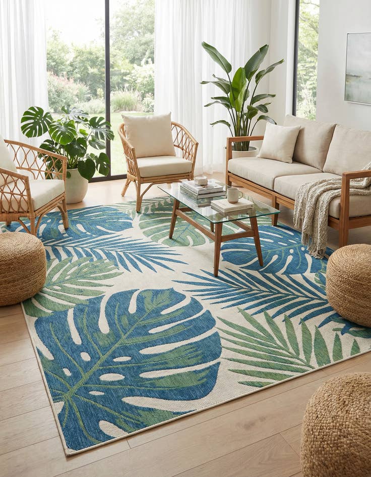 Detail image of 9' x 12' Blossom Rug