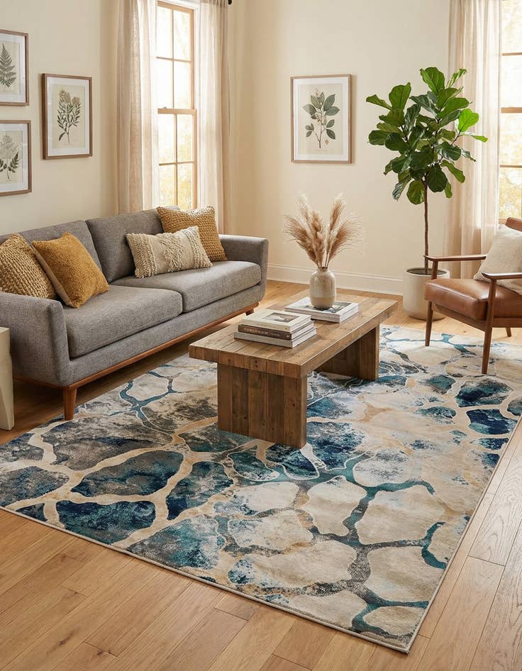 Detail image of 5' x 8' Gossamer Rug