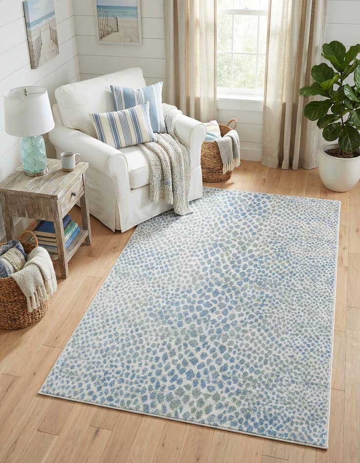 Detail image of 4' x 6' Kamala Washable Rug