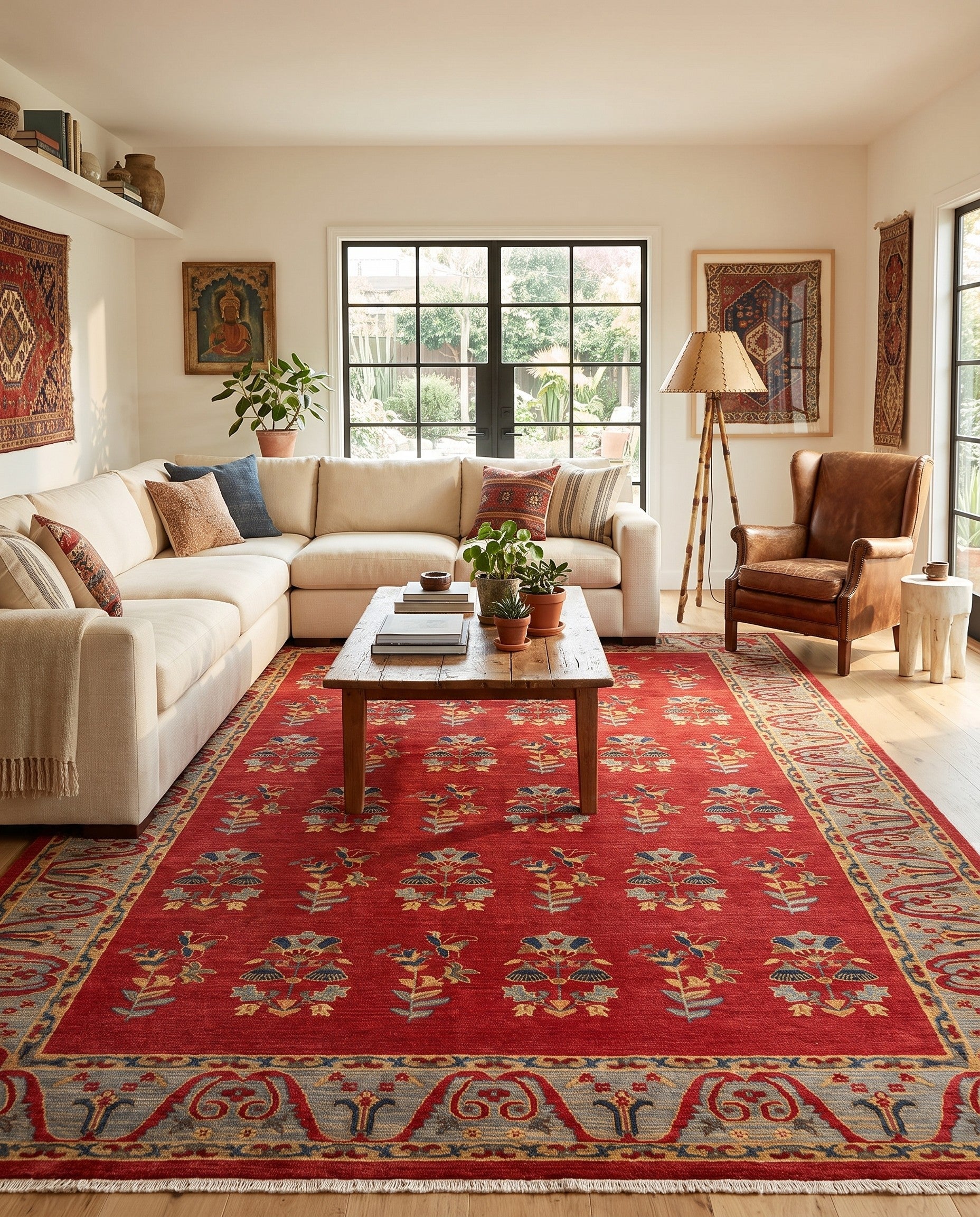 10' 6 x 16' 5 Kashkuli Gabbeh Rug