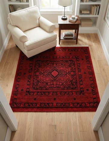 5' 3 x 5' 3 Bokhara Square Rug