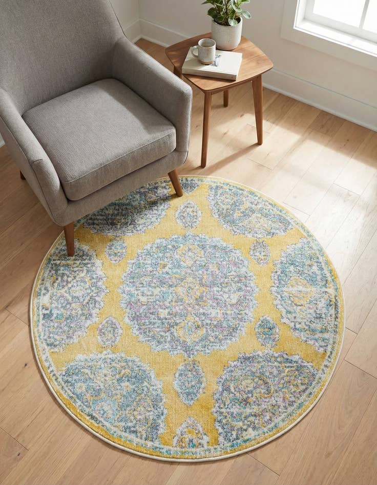 Detail image of 3' 3 x 3' 3 Paragon Round Rug