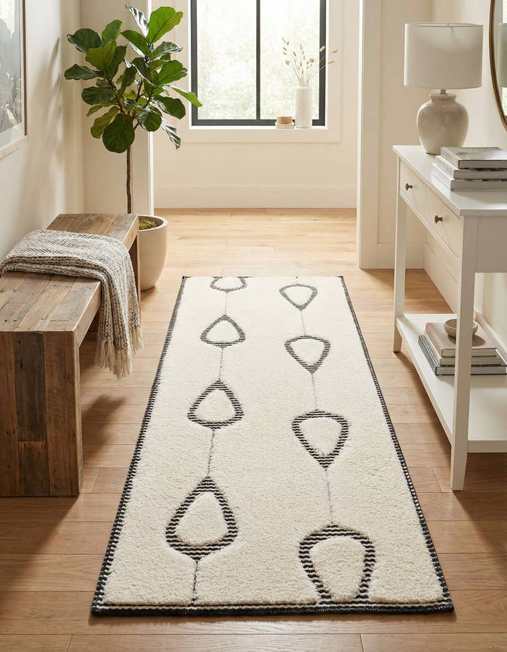 Detail image of  2' x 6' Prismatic Runner Rug