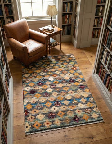 3' 1 x 4' 11 Hand Knotted Balouch Wool Rug