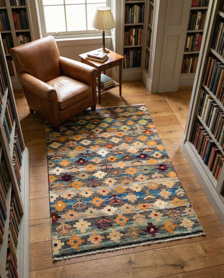 3' 1 x 4' 11 Hand Knotted Balouch Wool Rug