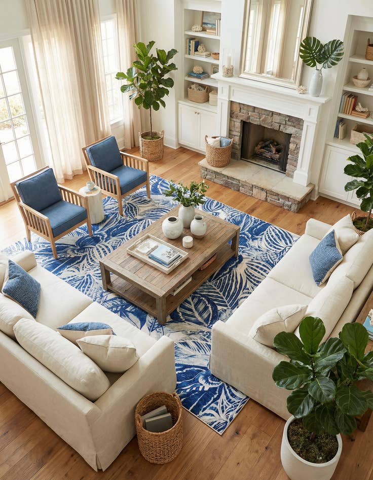 Detail image of 10' x 14' Blossom Rug