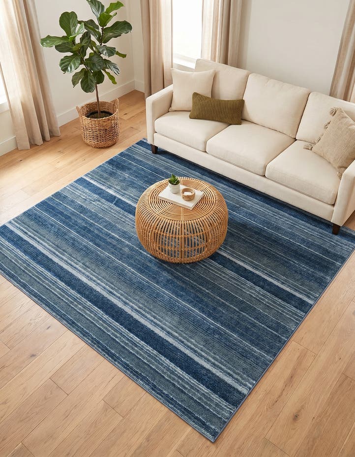 7' 3 x 7' 3 Gemstone Square Rug