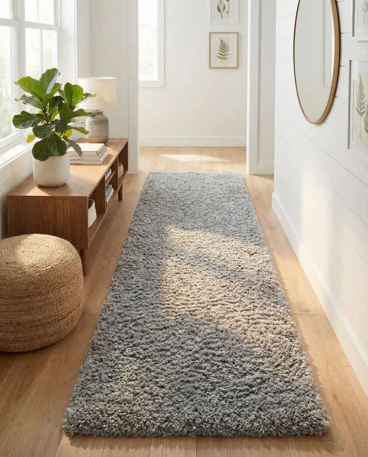 2' x 8' Zermatt Shag Runner Rug