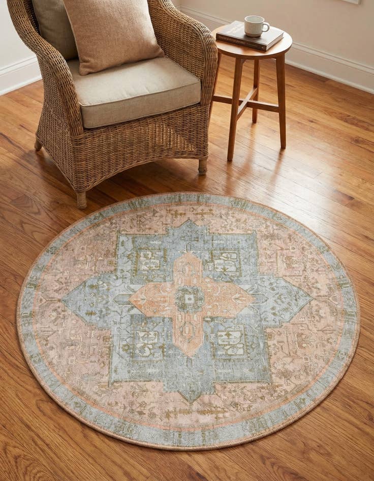 Detail image of 3' 6 x 3' 6 Timeless Round Rug