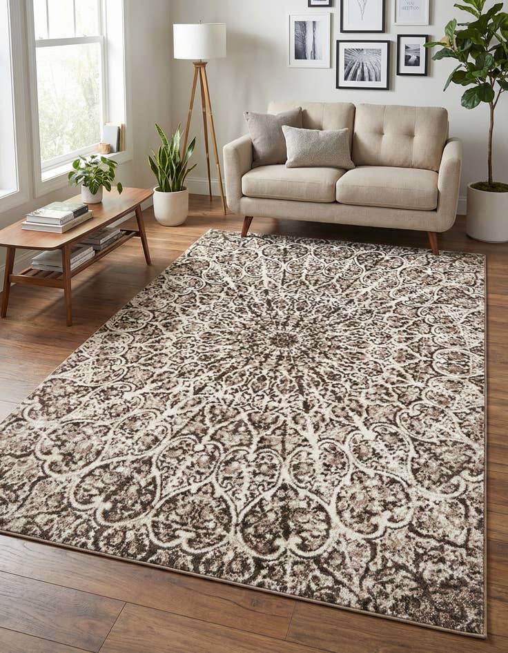 Detail image of 5' 3 x 8' Monte Carlo Rug