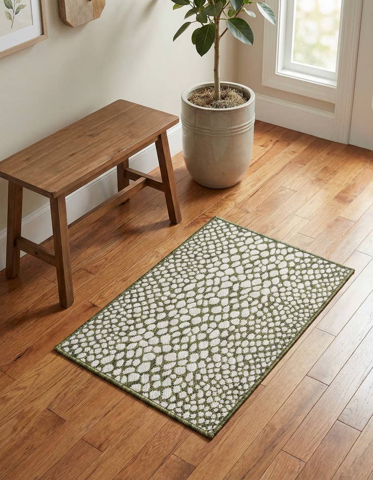 Detail image of 2' x 3'  Washable Jill Zarin Cape Town Indoor / Outdoor Rug