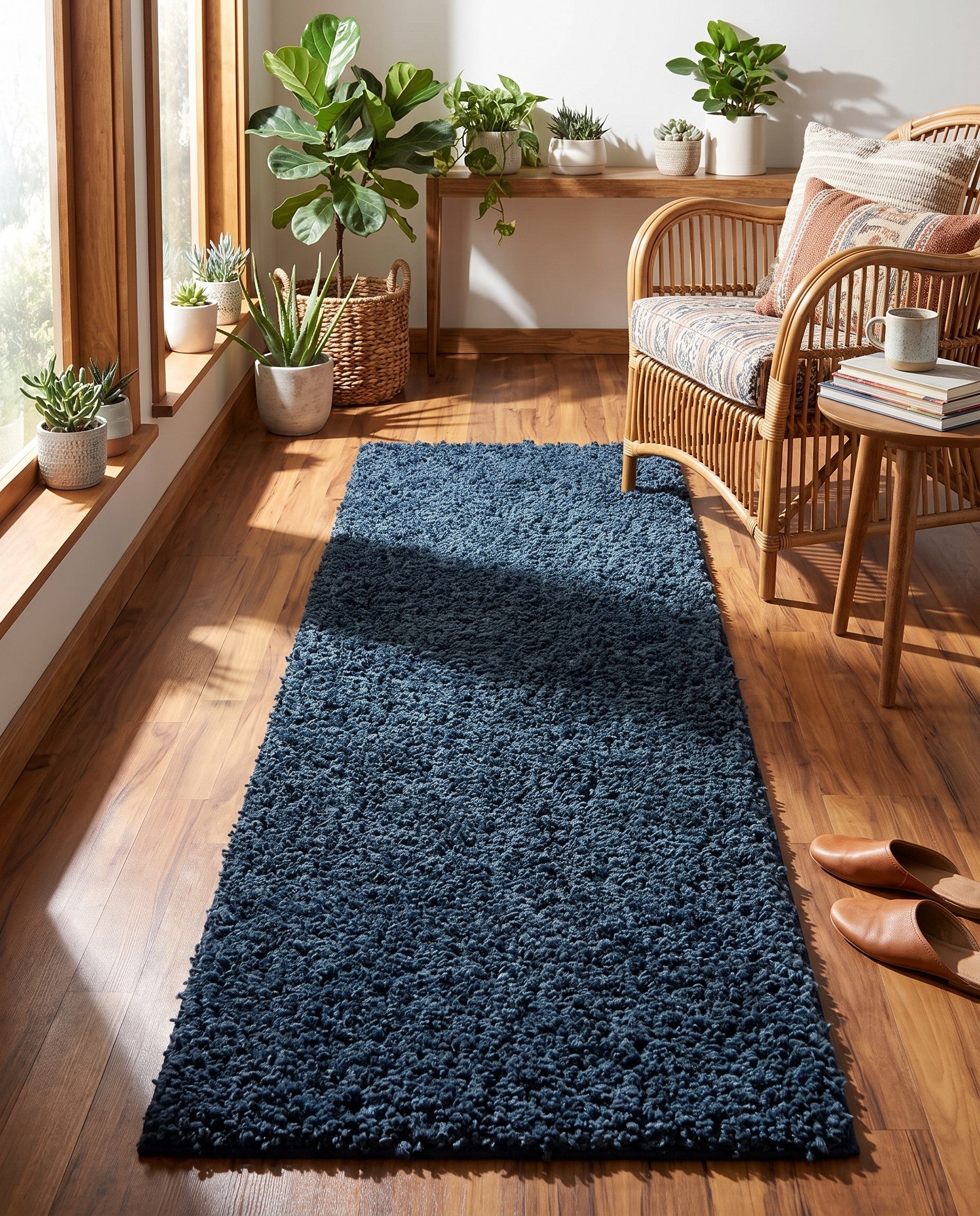 2' 2 x 6' 7 Everyday Shag Runner Rug