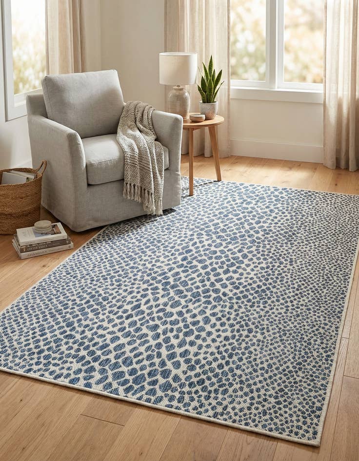 Detail image of 4' x 6' Washable Jill Zarin Cape Town Indoor / Outdoor Rug