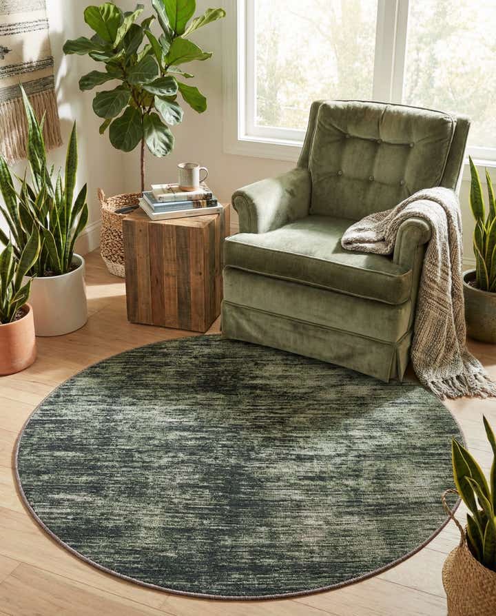 3' 6 x 3' 6 Asha Round Rug