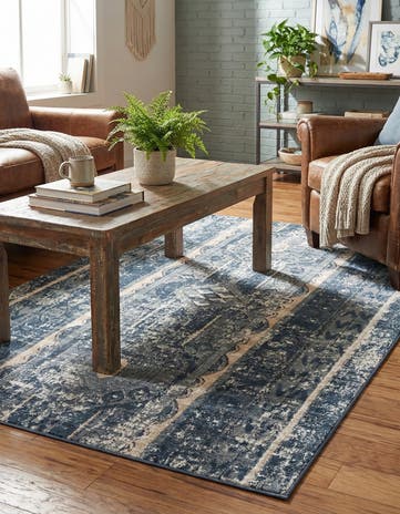 Blue Oregon Rug