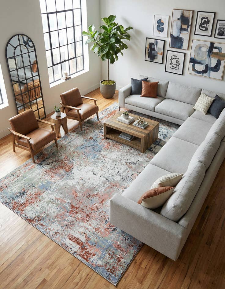 Detail image of 10' x 14' Kamala Washable Rug