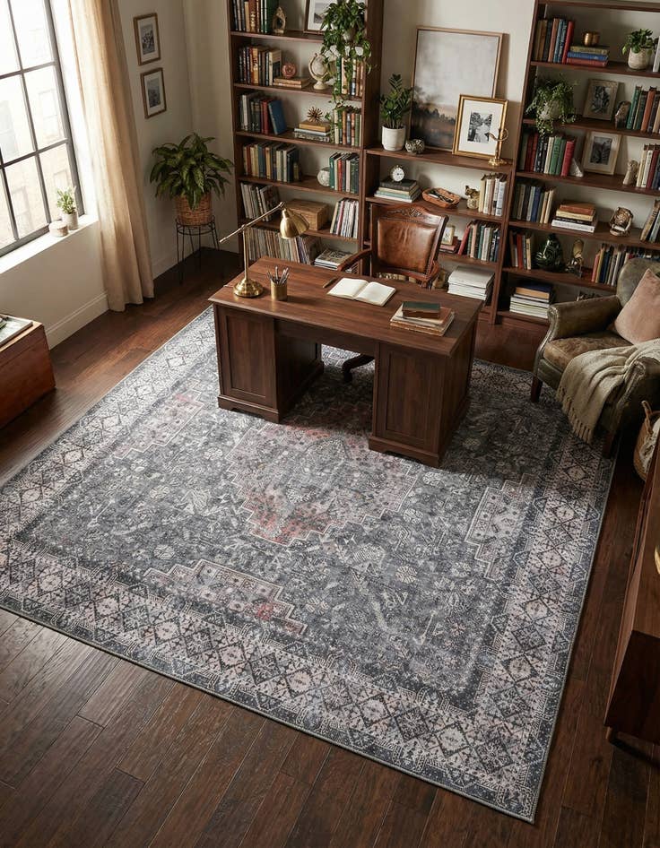 Detail image of 7' 10 x 7' 10 Timeless Square Rug