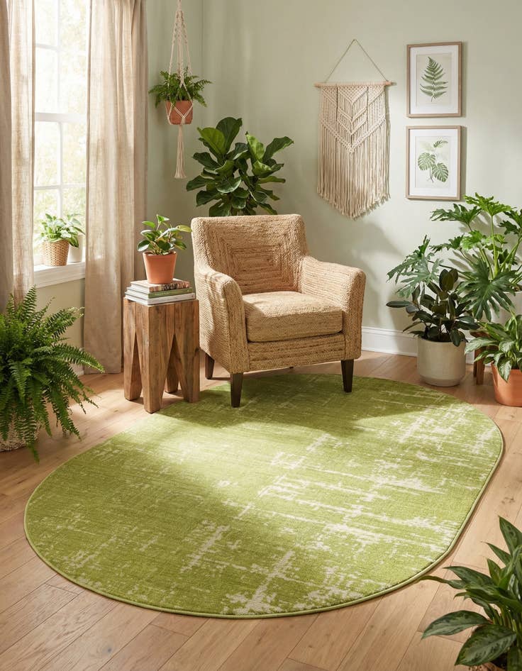 Detail image of 5' 3 x 8' Valencia Oval Rug