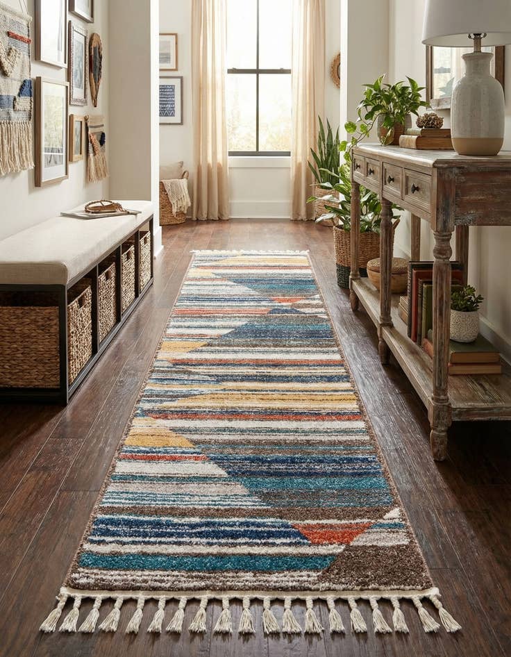 Detail image of 2' 7 x 13' Aramis Runner Rug