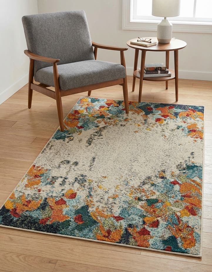 3' 3 x 5' 3 Washable Theia Rug